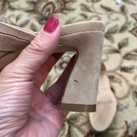 COLE HAAN April Suede Comfort Mule Sandals Size 7.5 - Picture 9 of 10